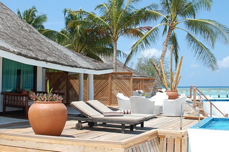 海滨沙滩泳池别墅-Waterfront Beach Villa with private pool 房型图片及房间装修风格(吉哈岛 Kihaa Maldives)海岛马尔代夫